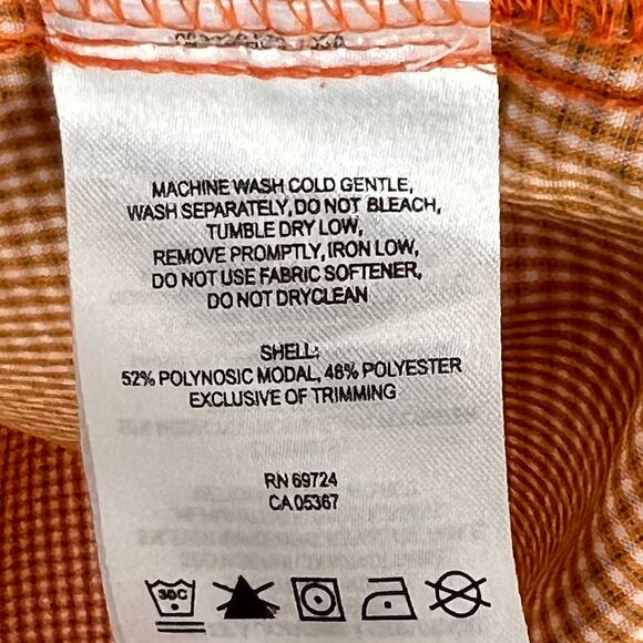 Columbia Button Up Plaid Comfort Shirt Men's Size XL/TG Short Sleeve Breathable - Picture 5 of 5